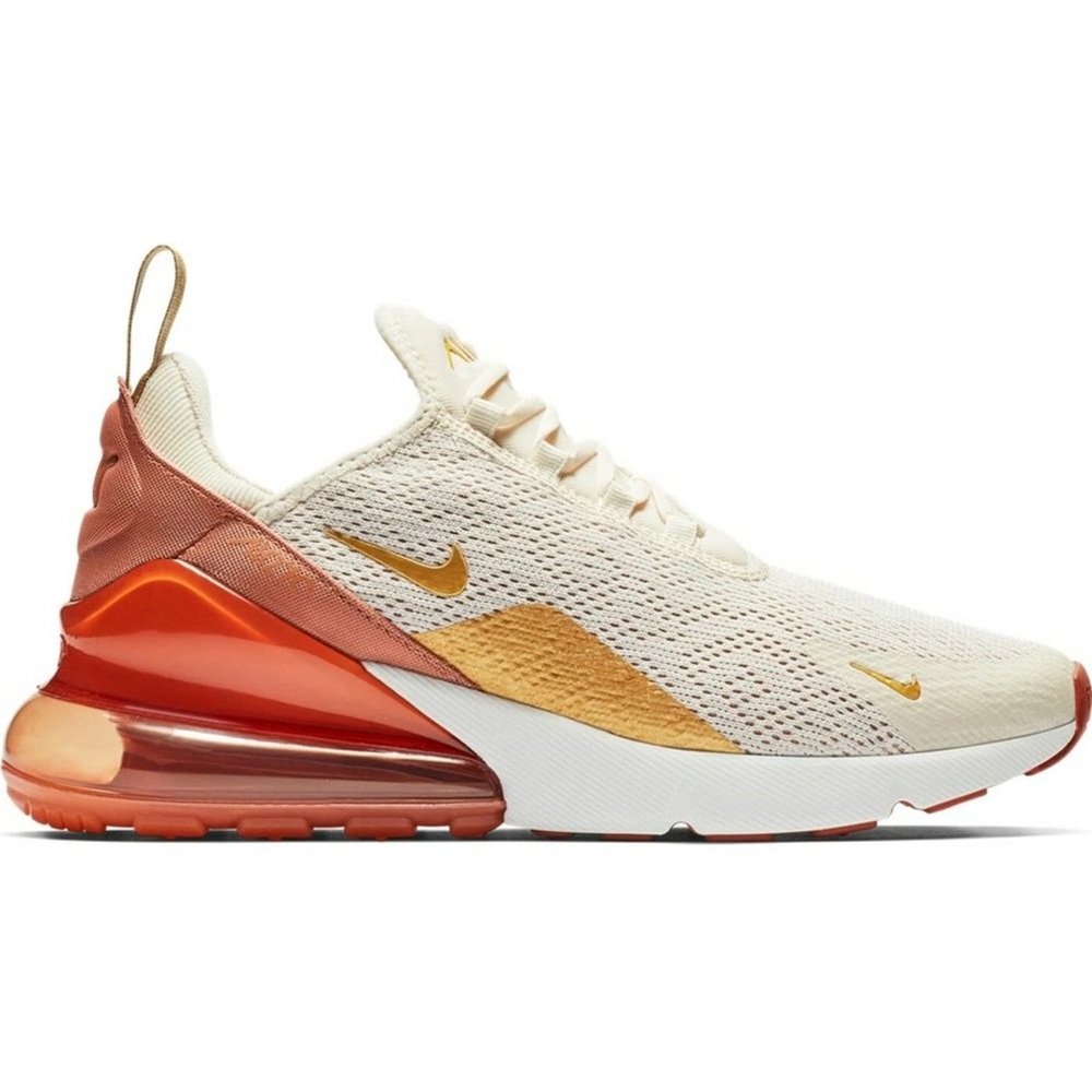 Nike Air Max 8.5 270 Cream Terra Blush Biege Brown GOLD Khaki Women's
